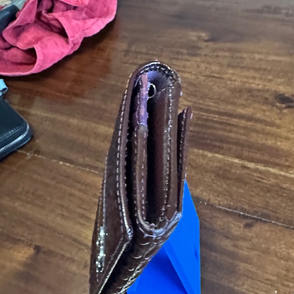 Coach Julia Embossed Op Art Wallet EUC - Picture 9 of 14